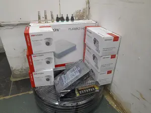 Hikvision 6 Camera Full Kit