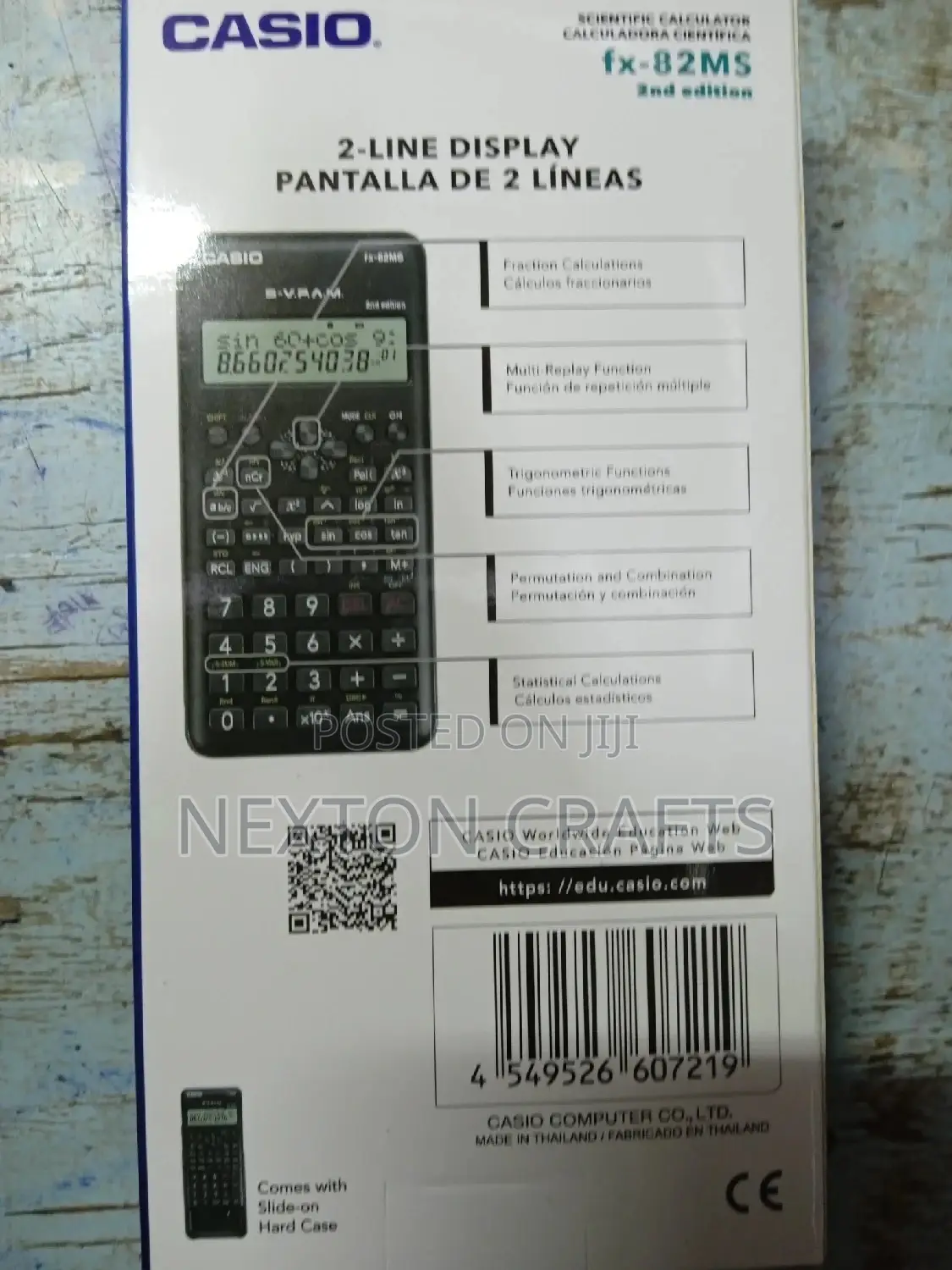 Casio FX-82MS Scientific Calculator 2nd Edition
