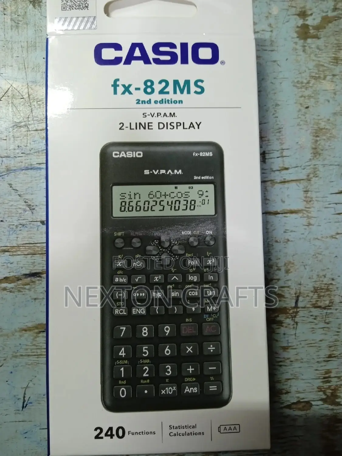 Casio FX-82MS Scientific Calculator 2nd Edition