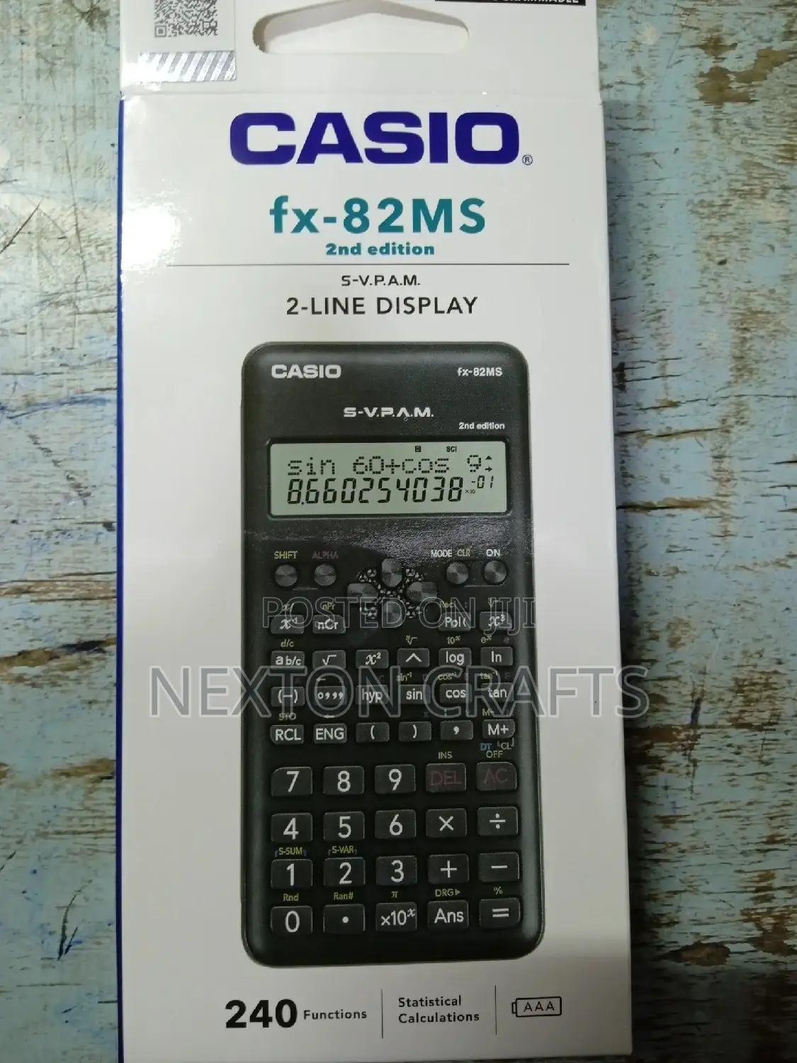 Casio FX-82MS Scientific Calculator 2nd Edition