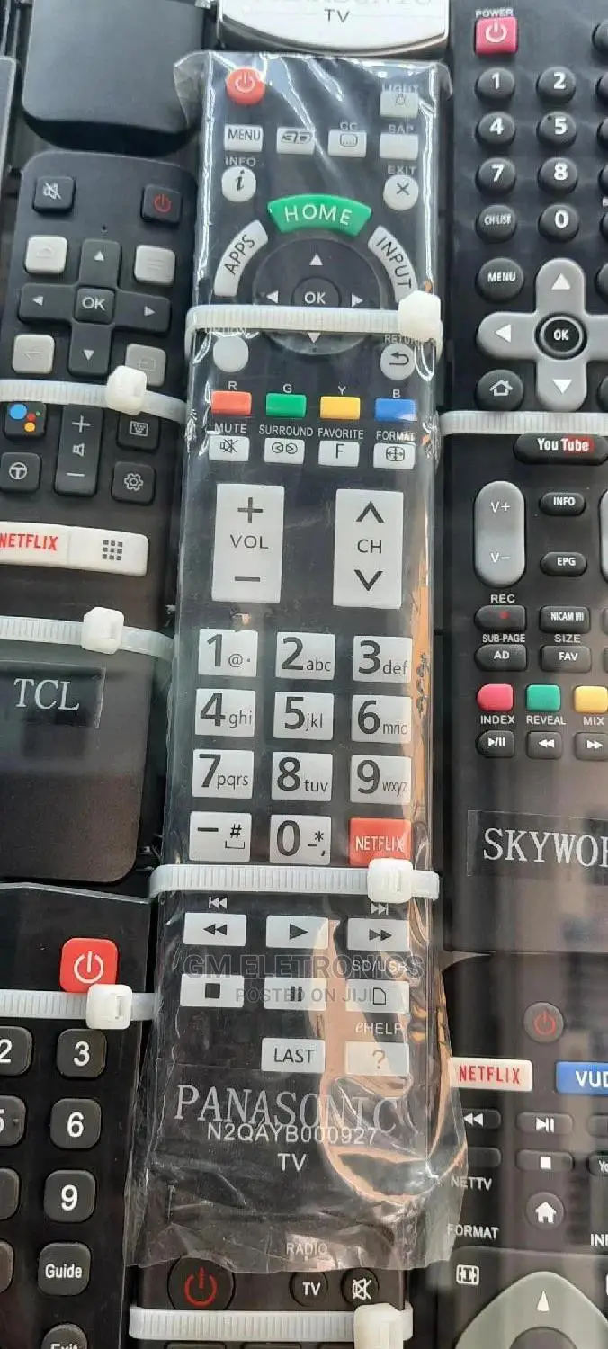 Panasonic N2QAYB000927 Remote Control.