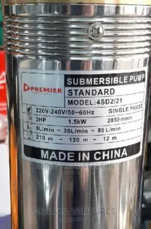 The Electric 2hp Submersible Pump