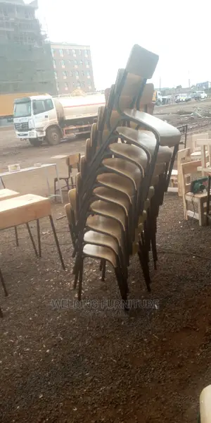 School Chair and Lockers
