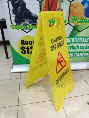 Caution Barrier-Wet Floor Caution
