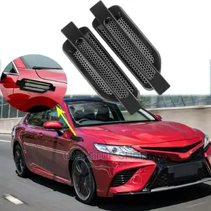 Sporty Black Fender Hood Air Flow