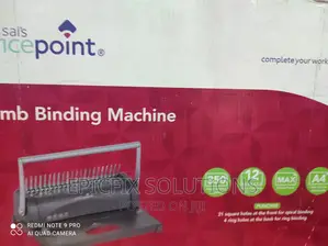 Comb Binding Machine A4//~