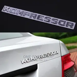 Mercedes Benz Kompressor Emblem Trunk Badge