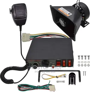 Police Siren Speaker PA System 200w