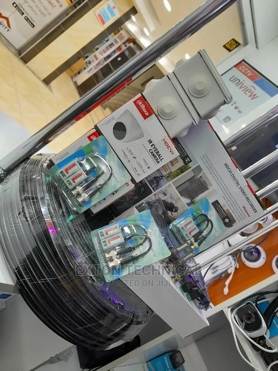 3 Dahua Cctv Cameras Complete System Kit Pack