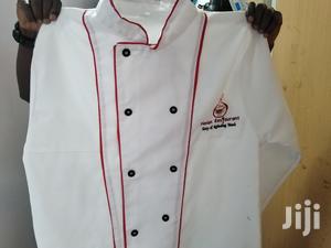 Chef Jackets (White With Red Pipping)