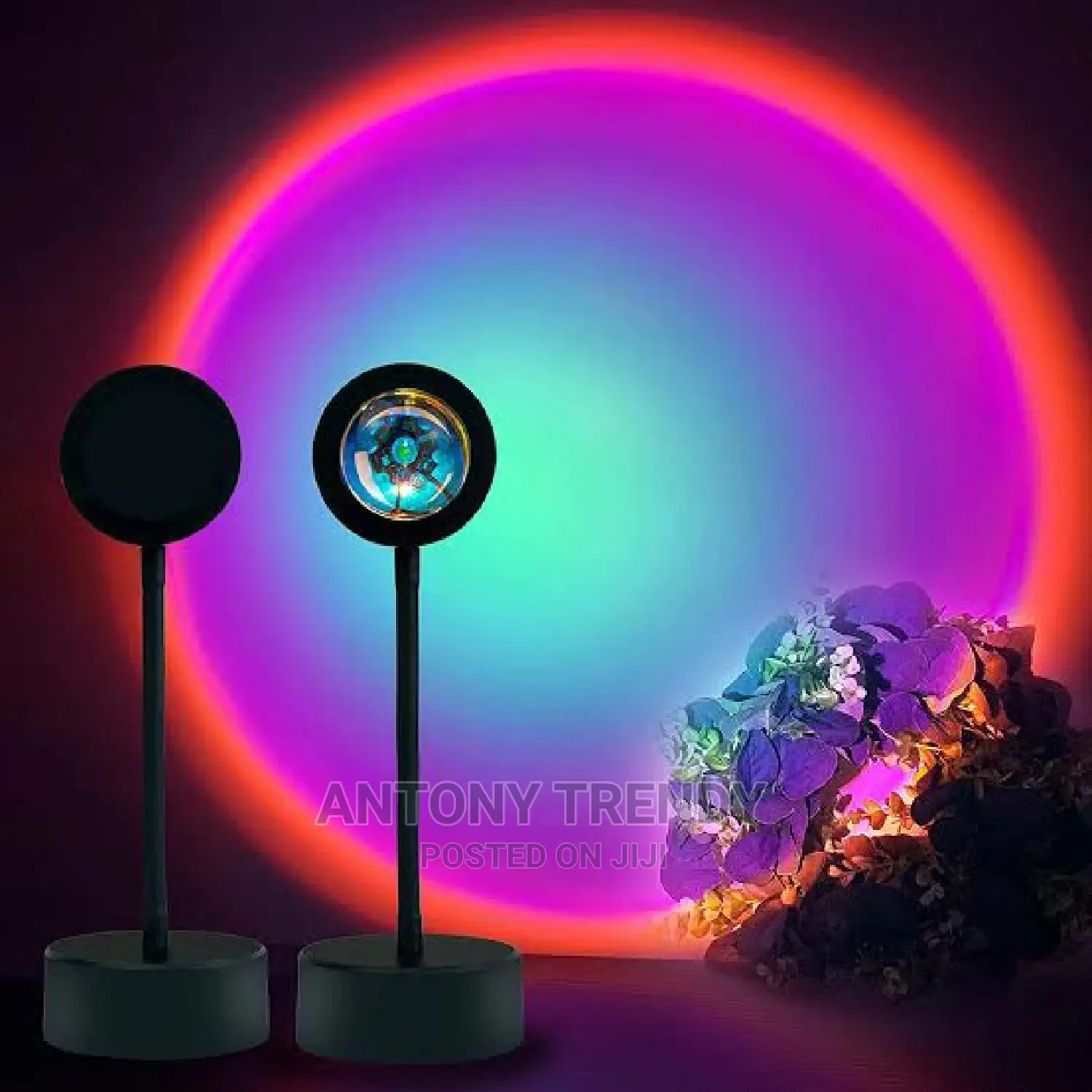 Bedroom Decor USB Rainbow Projector Atmosphere
