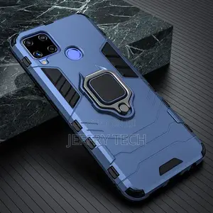 Shockproof Armor Case for Realme C15 C17 C12 C11 V5 Ring Sta