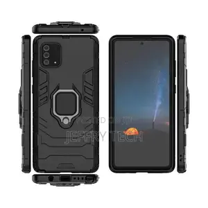 Rugged Cover Case for Samsung Note 10 Lite Black