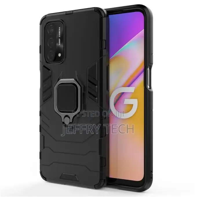 Ring Case for Oppo A95 Black