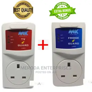 MK Electronic,TV Guard Plus Free Fridge Guard/White