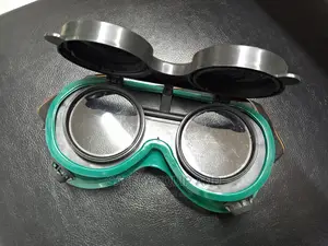 Flip Front Safety Goggles for Eye Protection While Welding