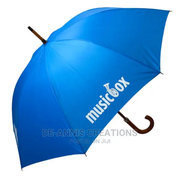 Royal Blue Branded Umbrella