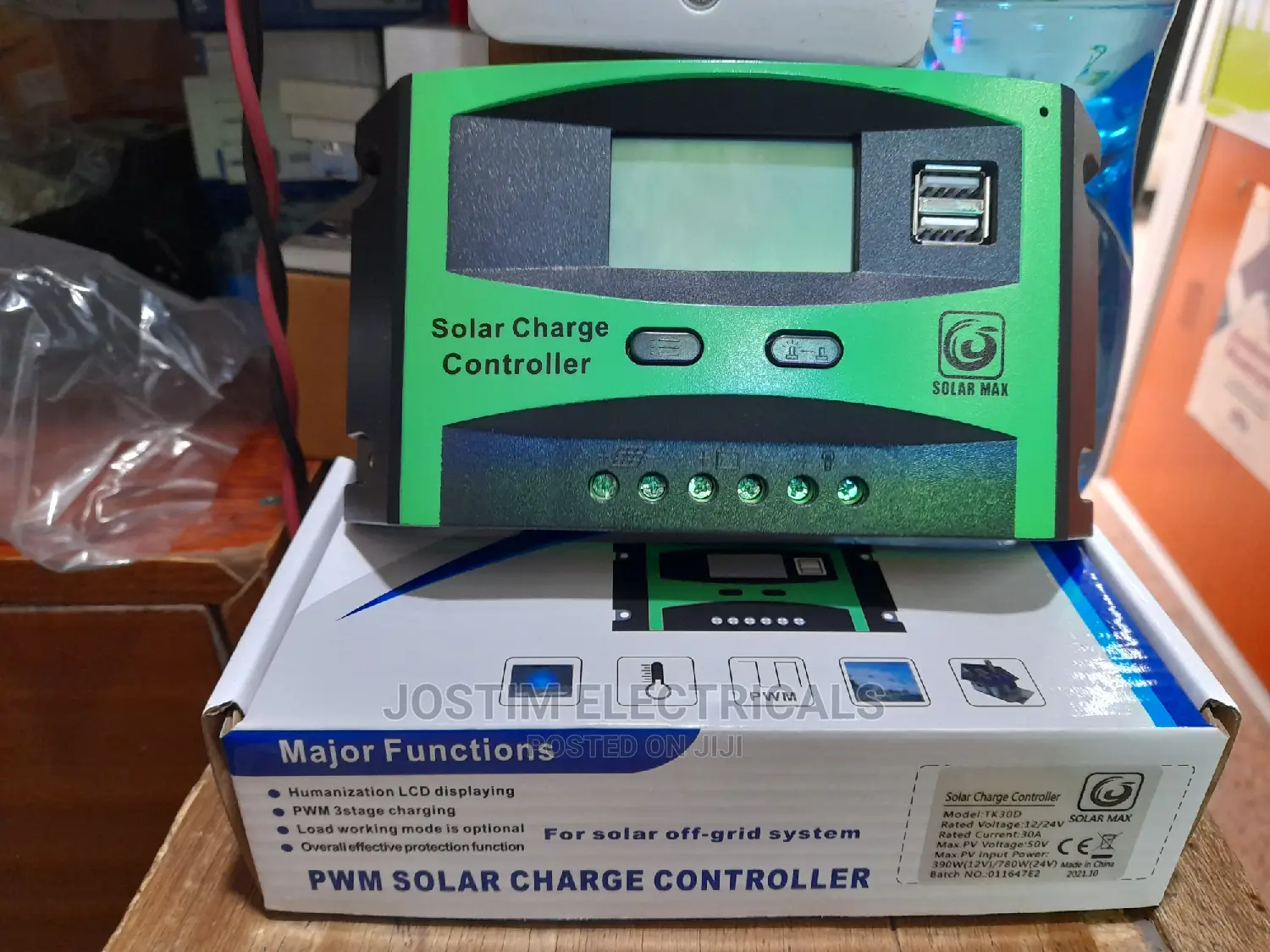Solar Charge Controller 30A