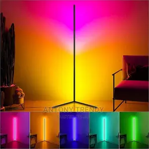 Corner Floor Lamp - RGB Color Changing LED Corner Lamp Mood
