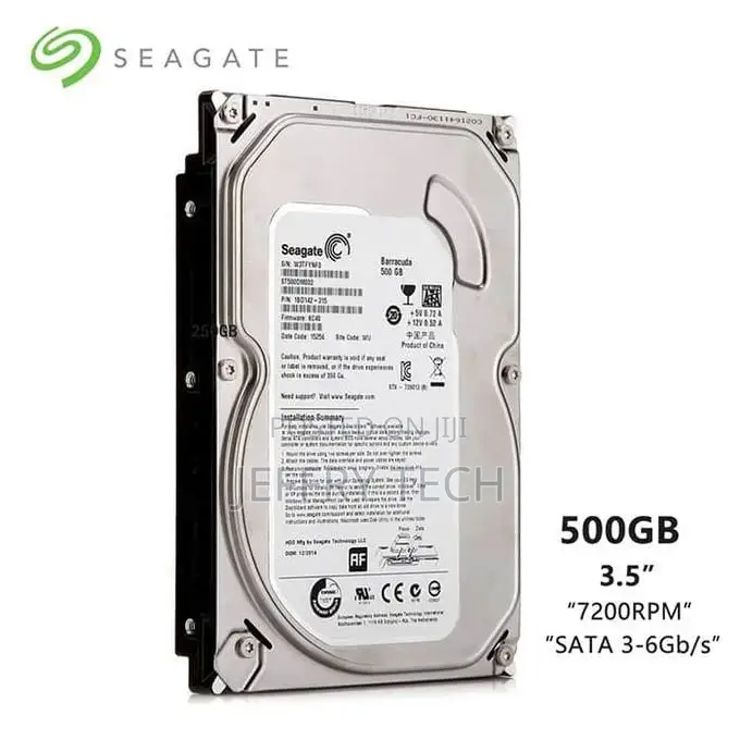 Seagate Desktop SATA Hard Disk Drive HDD 500GB