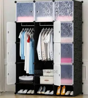 3 Column Plastic Ward Robe