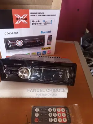 New Sony Car Radio With Usb/Bluetooth/Auxiliary