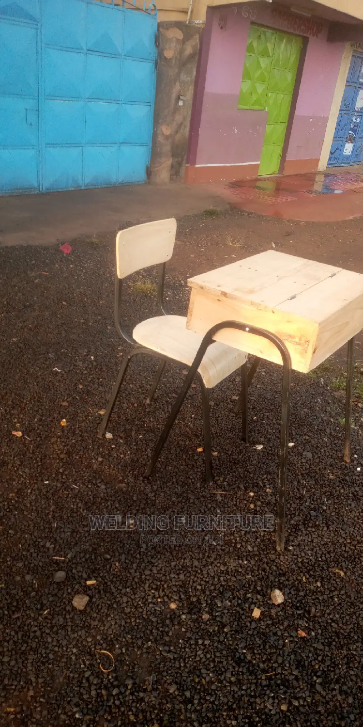 School Locker and Chairs