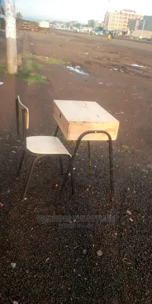 School Locker and Chairs