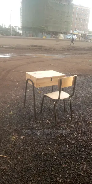 School Locker and Chairs