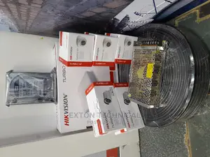 Hikvision 5 Camera Full Package
