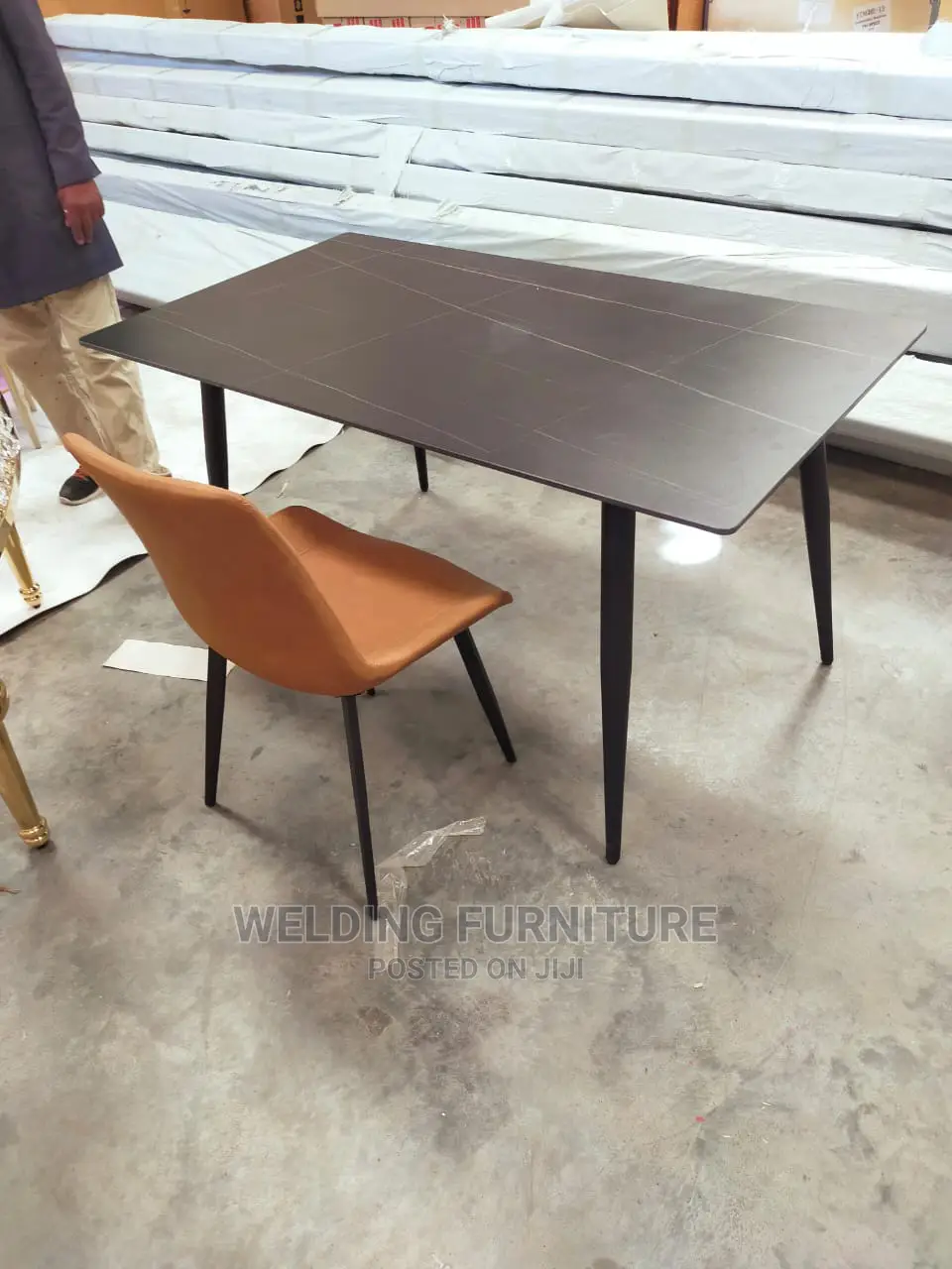 Marble Table and 4 Chairs