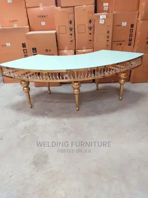 Marble Moon Glass Table