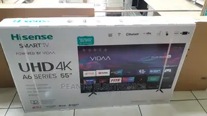 55′′ Hisense Smart UHD , 55A6G