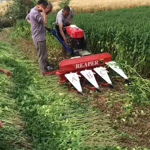 Small Scale Walking Tractor Maize Harvester