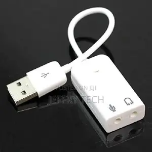 20 Cm 7.1 Channel USB 2.0 External Sound Card W/3.5mm Headph