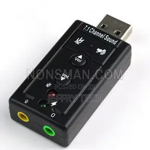 External USB Audio Sound Card Adapter USB 2.0