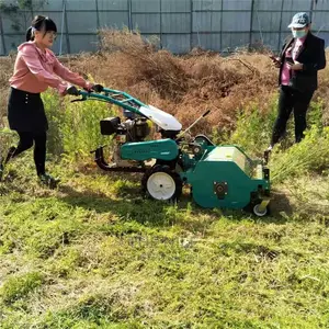 Garden Self-Propelled Tractor Grass Crusher