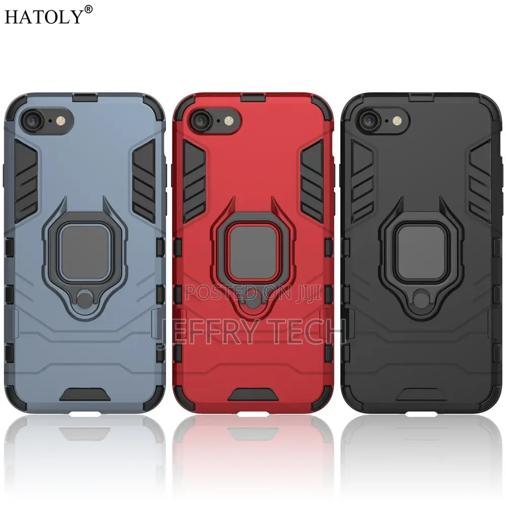 iPhone 8/7 Finger Ring Phone Case Shell Bumper Protector Har