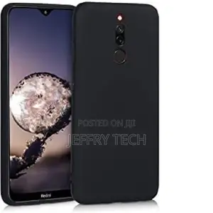 Silicon Back Case for Redmi 8 - Black