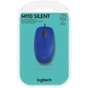 Logitech USB Silent Mouse M110 - Blue
