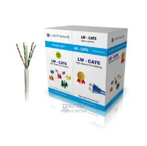 Lightwave Cat 6 UTP Network Cable 305 Meters Roll