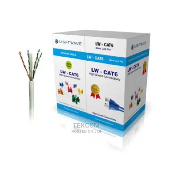 Lightwave Cat 6 UTP Network Cable 305 Meters Roll