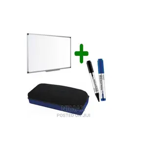 Whiteboard 3ft X 2ft, 2 White Board Markers Duster