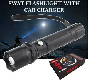 Swat Rechargeable Multifunction Flashlight , Torch