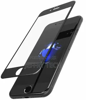iPhone 6/6s/7/8 Plus Tempered Glass - Black