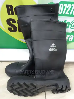 Steel Toe Gumboots-Industrial Long Boots