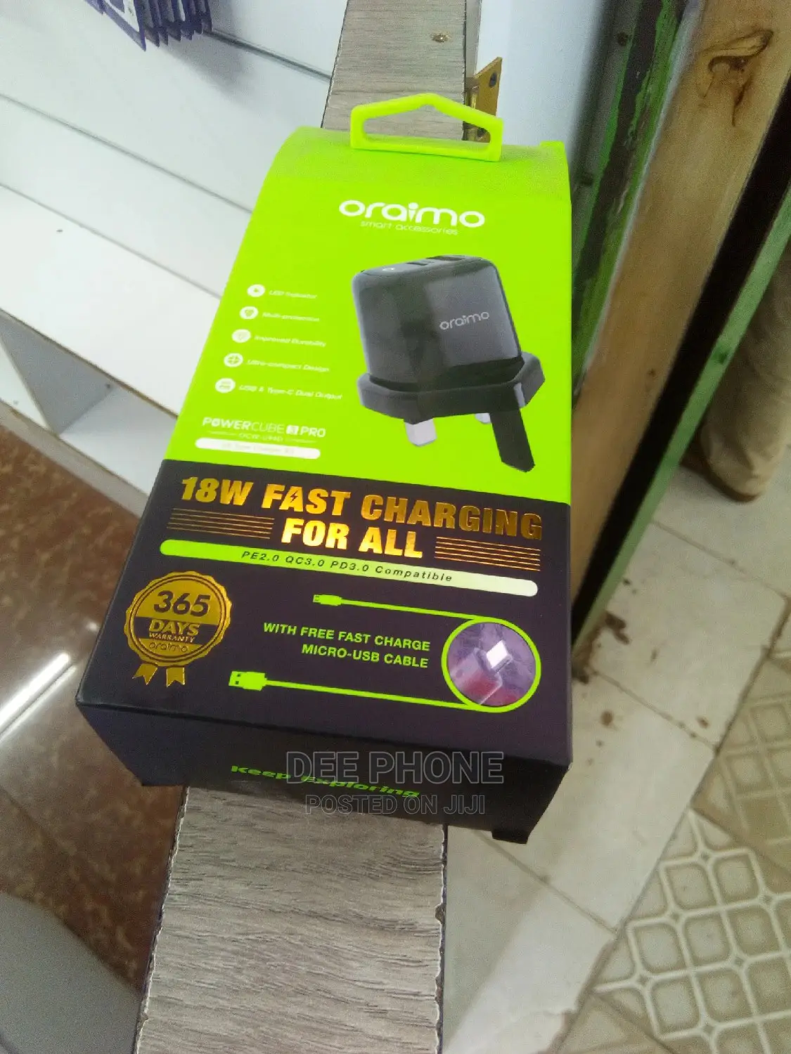 Oraimo Type C Phone Charger