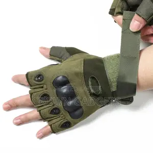 Trendy Generic Military Tactical Gloves Hard Knuckle