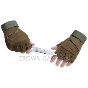Men,Women Millitary Half Finger Gloves