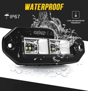 New 4 Inch Marine Flush Mount- GEKO EA PRO Series 2.0